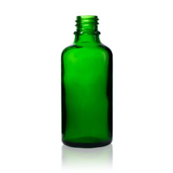 50 ml Euro Round Glass Bottle with 18-DIN Neck Finish