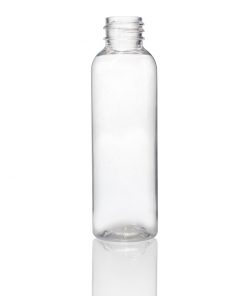 2 oz PET Cosmo Round Bottle with 20-410 Neck Finish