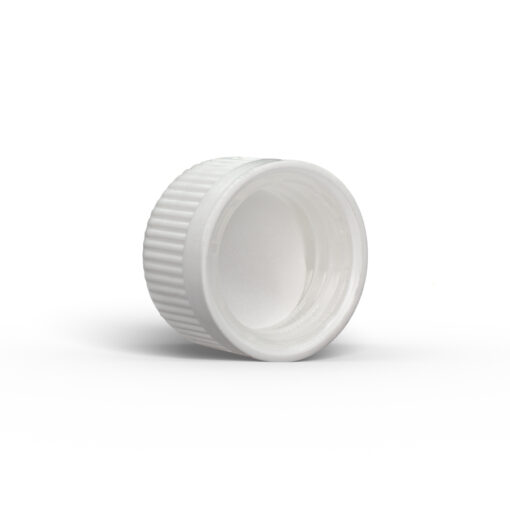 White 20-400 PP Child-Resistant Screw Top Cap with Pictorial Instructions by FH Packaging GB22-2-20-White_inside-1