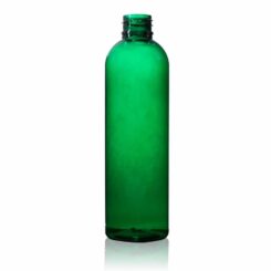 4 oz PET Green Cosmo Round Bottle with 20-410 Neck Finish