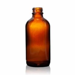 4 oz Boston Round Glass Bottle