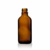 60 ml glass euro round bottles - Amber