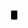 Black 16-415 PP Smooth Skirt Screw Cap