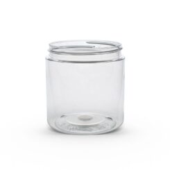 8 oz Clear PET Straight Sided Jar 70-400 Neck Finish