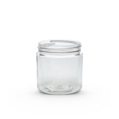 4 oz Clear PET Straight Sided Jar 58-400 Neck Finish