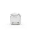2 oz Clear PET Straight Sided Jar 48-400 Neck Finish