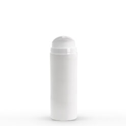 100 ml White Polypropylene Airless Pump Bottle