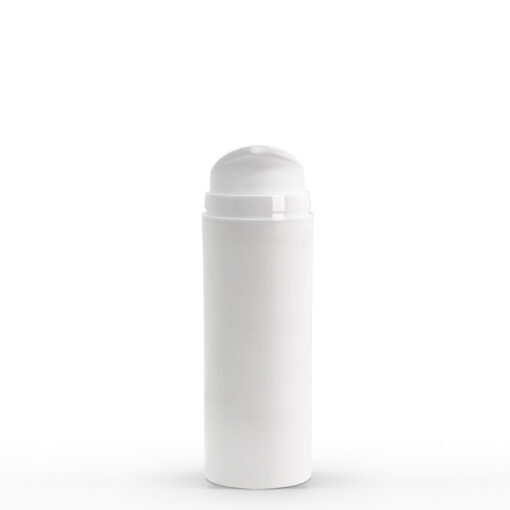 100 ml White Polypropylene Airless Pump Bottle