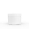 1 oz White Polypropylene Double Wall Straight Sided Jar