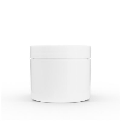 60 gram 2 oz White Polypropylene Double Wall Jar