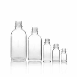 100 cc Amber Glass Wide Mouth Packer Bottles 38-400 Neck Finish