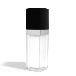 30 ml Square Acrylic Treatment Pump Bottle with Black Cap