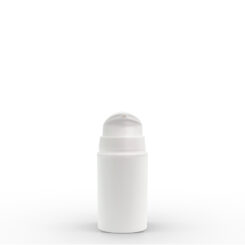 30 ml White Polypropylene Mini Airless Pump Bottle