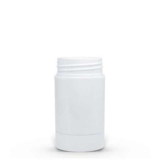 50g White Twist Up Deodorant Tube with White Screw Cap and Disc Personal Packaging Container Bulk Wholesale FH Packaging