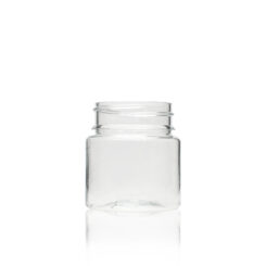 60g Clear PET Round Jar 42-400 Neck Finish