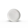 White 53-400 PP Ribbed Skirt Lid with Foam Liner Inside GB26-53-400 / White by FH Packaging for FHPKG
