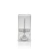 0.35 oz Clear Plastic Oval Deodorant Tubes with Cap