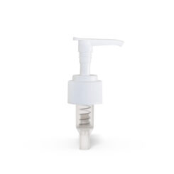 24-410 ribbed lotion pump white