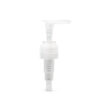 24-410 Clear Ribbed Skirt Saddle Lotion Pump with 190mm Dip Tube
