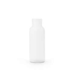 2 oz HDPE Natural Cosmo Round Bottle with 24-410 Neck Finish