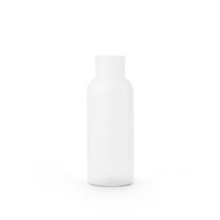 2 oz HDPE Natural Cosmo Round Bottle with 24-410 Neck Finish