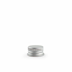 24-400 Silver Aluminum Screw Top Cap Liner