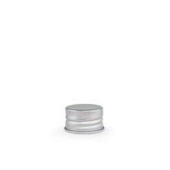 24-410 Silver Aluminum Screw Top Cap Liner