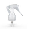 24-410 Clear Mini Fine Mist Trigger Sprayer with Lock Botton and 7.75 inch Dip Tube Side View