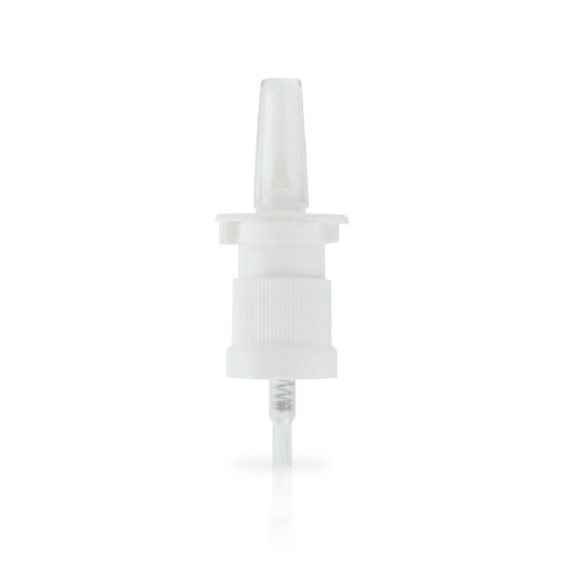 Nasal Pump Spray Applicator 18-410 Neck with Clear Overcap