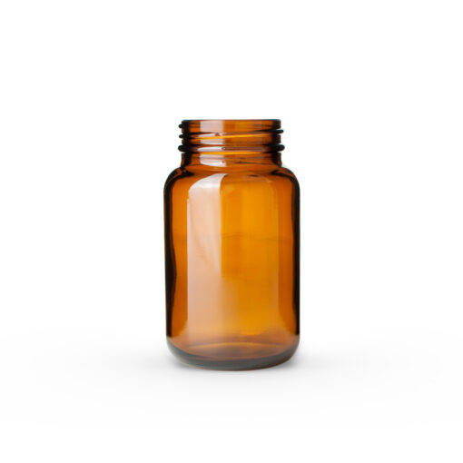 150cc Amber Glass Packer Bottle 45-400 Neck