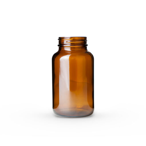 Download 250cc Amber Glass Packer Bottle 45 400 Neck Fh Packaging