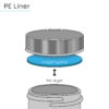 Types of Seals: PE Polyethylene Foam Liner Infographic