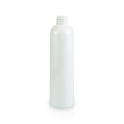 8 oz PET White Cosmo Bottle FH Packaging