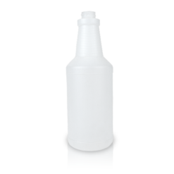 32 oz Natural HDPE Plastic Bottle with 28-400 Neck