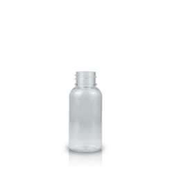 1 oz PET Plastic Boston Round Bottle