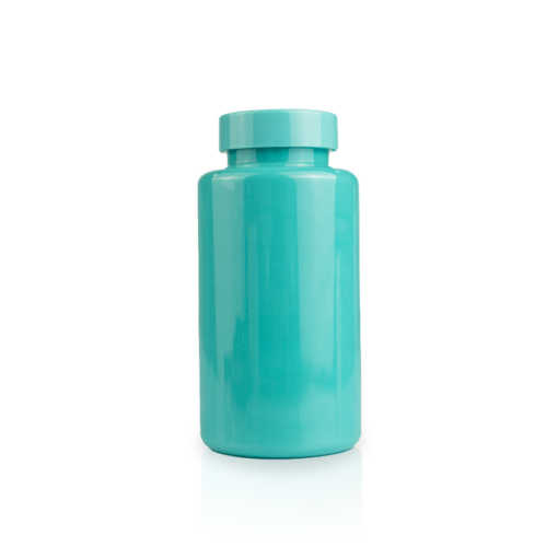 120cc Turquoise PET Packer Bottle Wolfgang Plastic Manufacturing