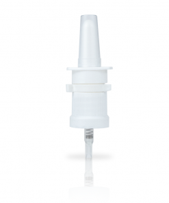 Nasal Pump Spray Applicator 18-410 Neck with Clear Overcap and 78mm Dip Tube