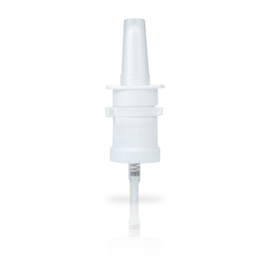 Nasal Pump Spray Applicator 18-410 Neck with Clear Overcap