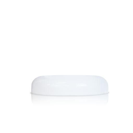Large White Capsule Cap Horizontal