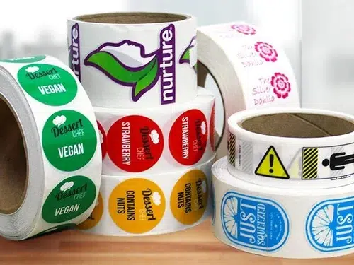 Custom Die-Cut Roll Labels 2 label stickers printing services 500x500 1
